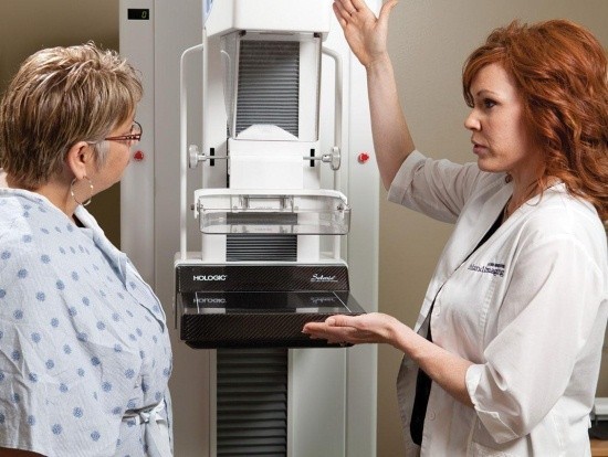 Процедура маммографии