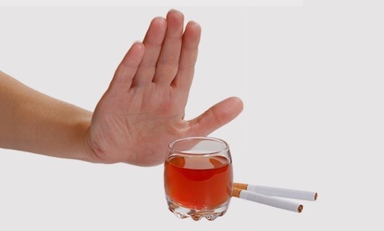 Табакокурение и распитие алкоголя перед процедурой недопустимы