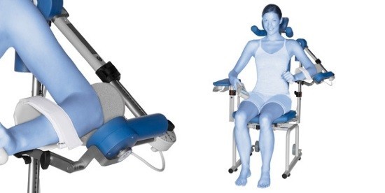 Инновационный прибор для непрерывной пассивной разработки плечевого сустава